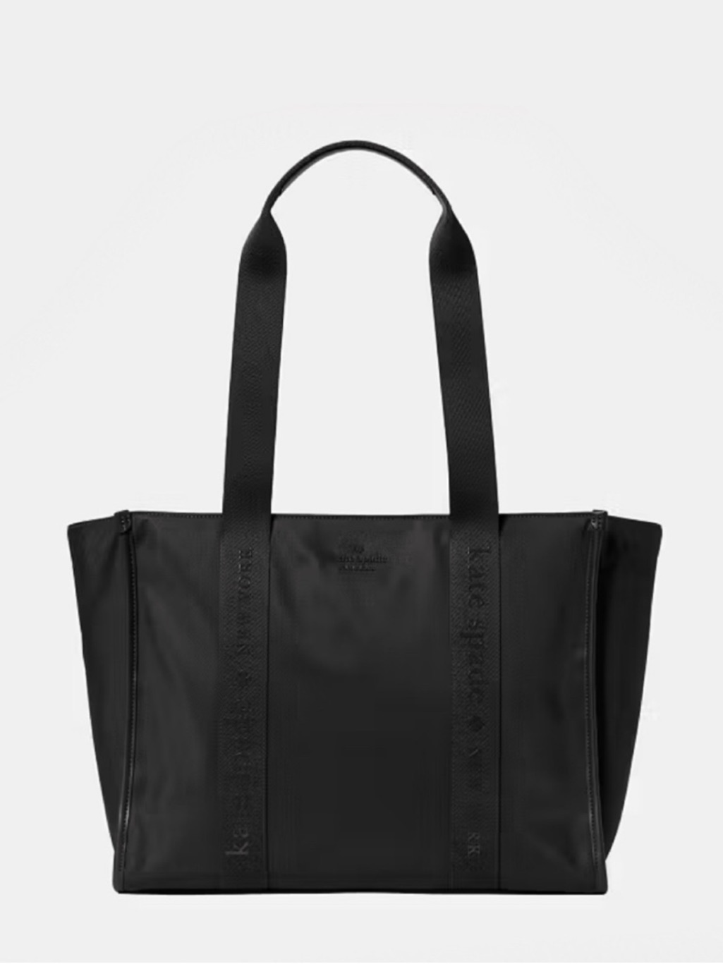 Kate Spade New York Kip Ksnyl Nylon Large Tote Bag Black